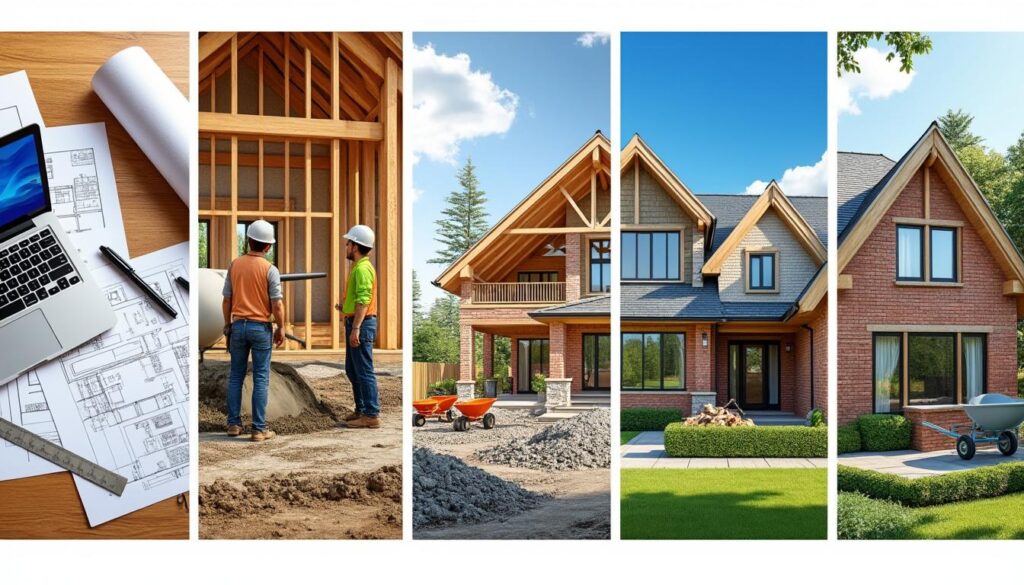 découvrez les étapes essentielles pour faire construire votre maison en toute sérénité, du choix du terrain à la remise des clés.