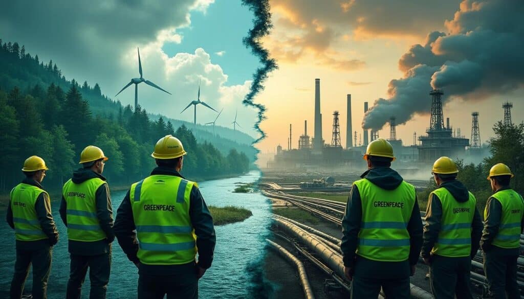 découvrez le conflit entre greenpeace et totalenergies autour du gaz de transition, une bataille cruciale pour l'avenir énergétique et environnemental.