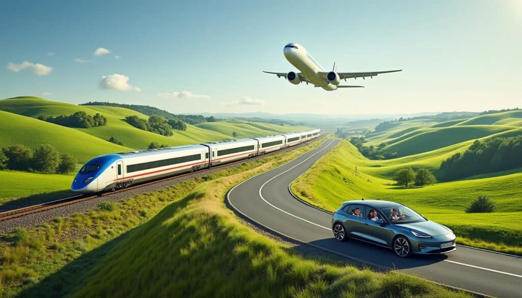 découvrez l'impact environnemental réel des transports : sncf, covoiturage avec blablacar et avion. qui pollue le plus ? analyse complète et conseils pour un voyage plus écologique.