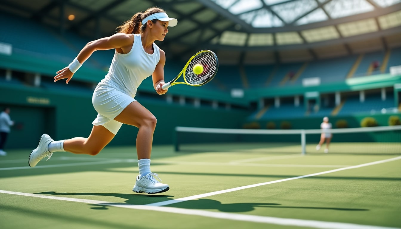 découvrez comment améliorer l'agilité des joueurs de tennis grâce à un travail ciblé des appuis sur le court, pour des mouvements plus rapides et précis.