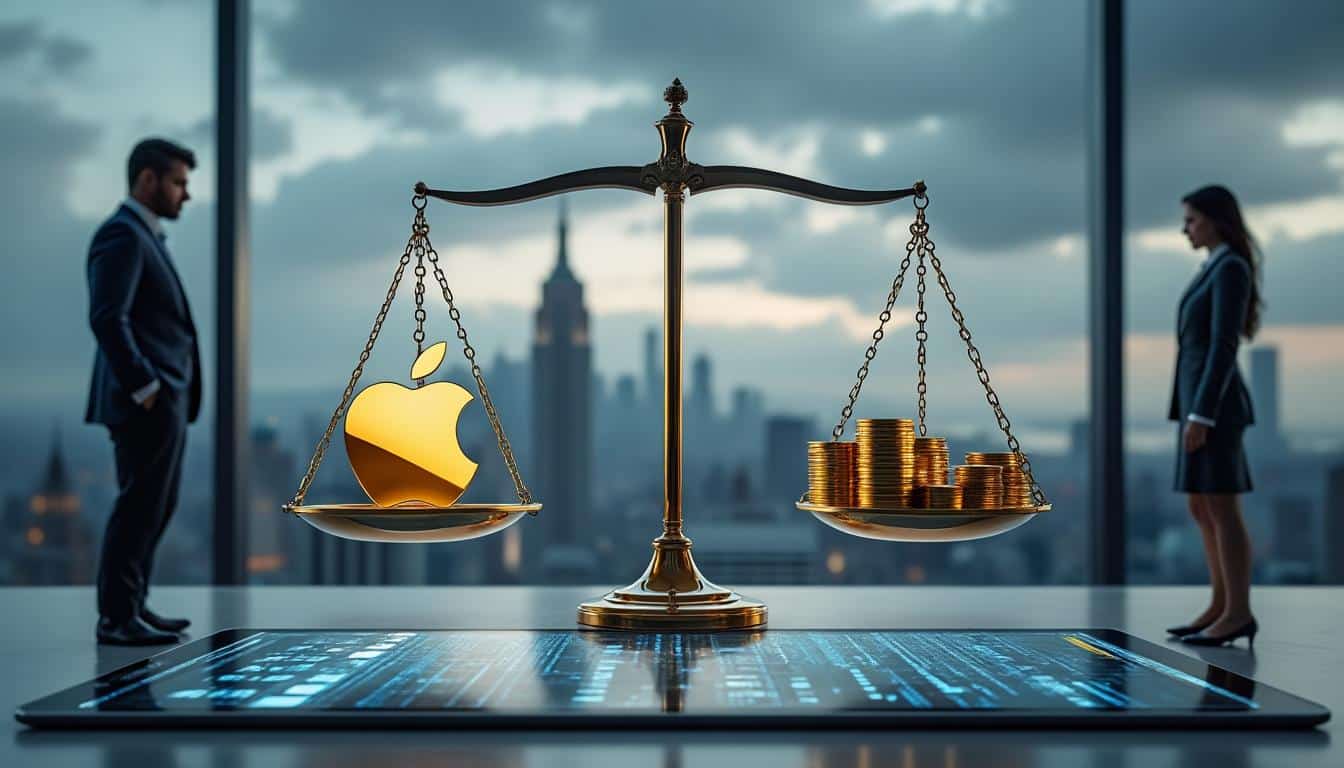 découvrez les enjeux de la bataille juridique entre apple et les business européens concernant les commissions de l'app store dans le cadre du règlement dma.