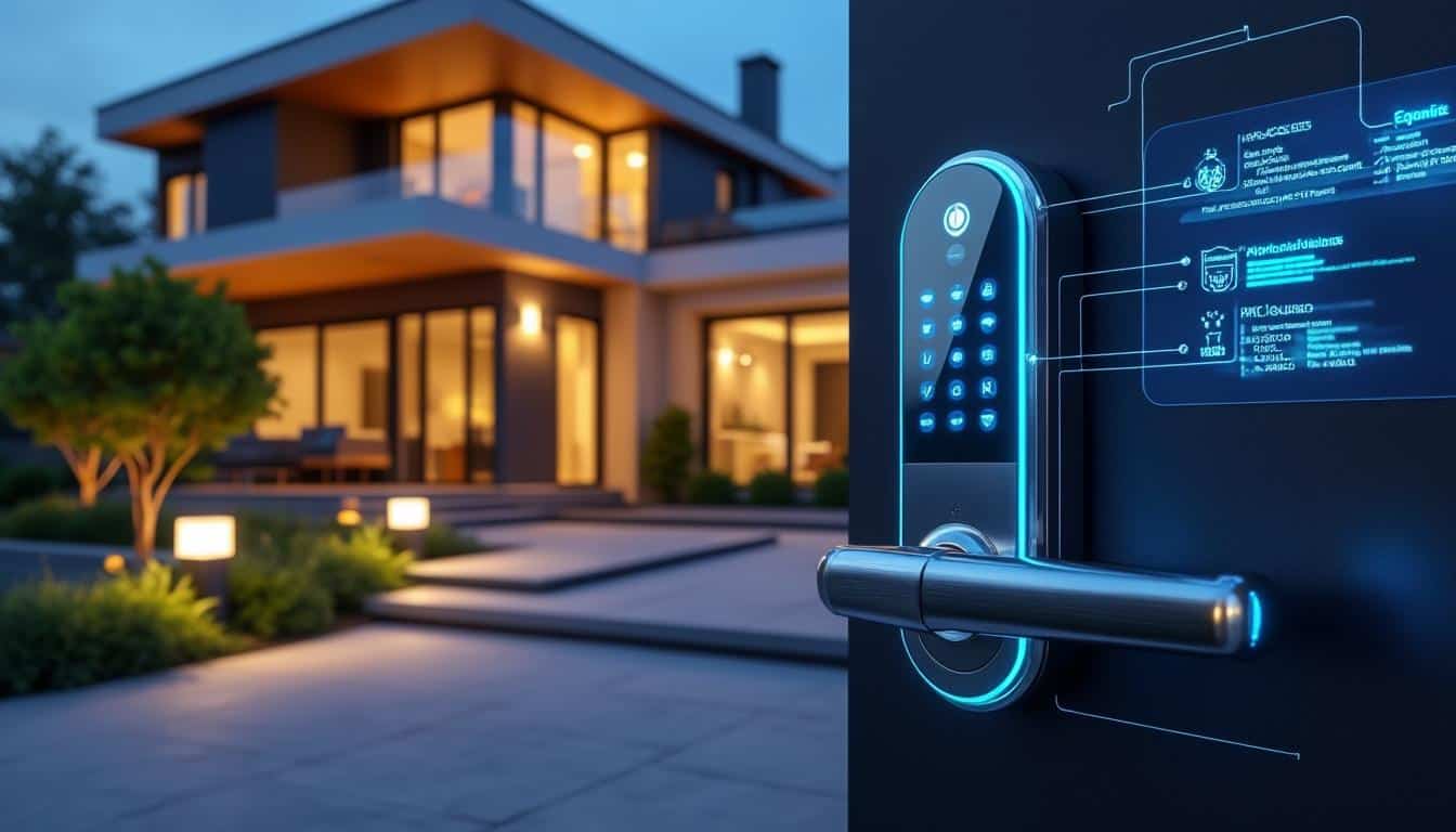 optimisez la sécurité de vos accès extérieurs grâce à la domotique et aux serrures connectées, pour un contrôle fiable et à distance.