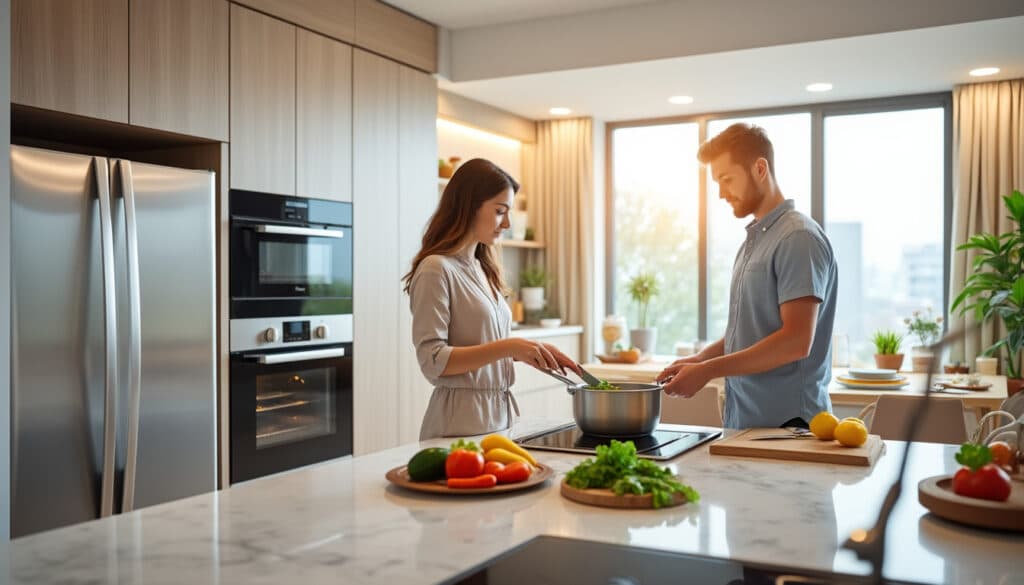 optimisez votre budget de restauration en réservant des appartements avec cuisines équipées, alliant confort et économies pour vos repas.
