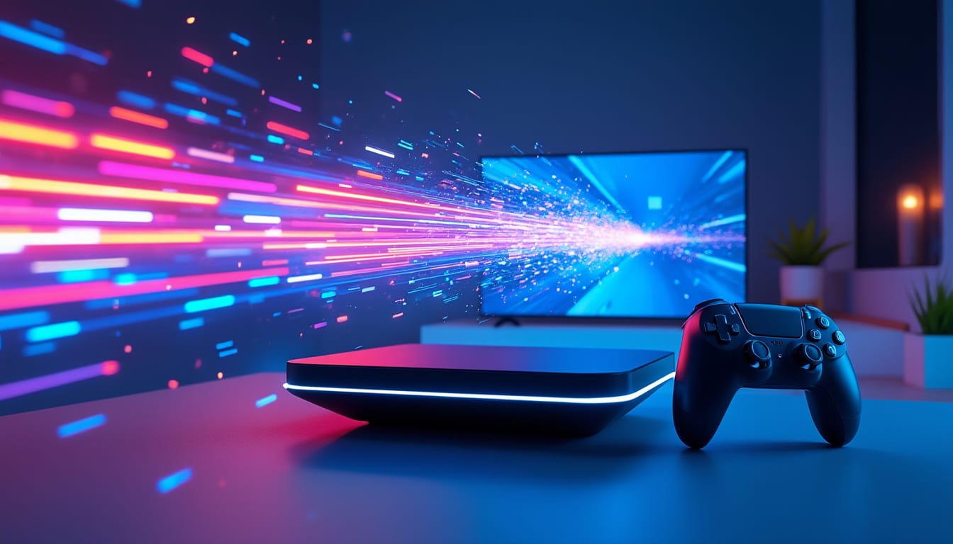 découvrez comment la mémoire vive d'une console de salon améliore la fluidité des jeux vidéo pour une expérience de jeu optimale et sans lag.