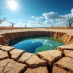 analyse de l'impact des sécheresses estivales sur la raréfaction des ressources en eau potable et les défis pour la gestion durable de l'eau.