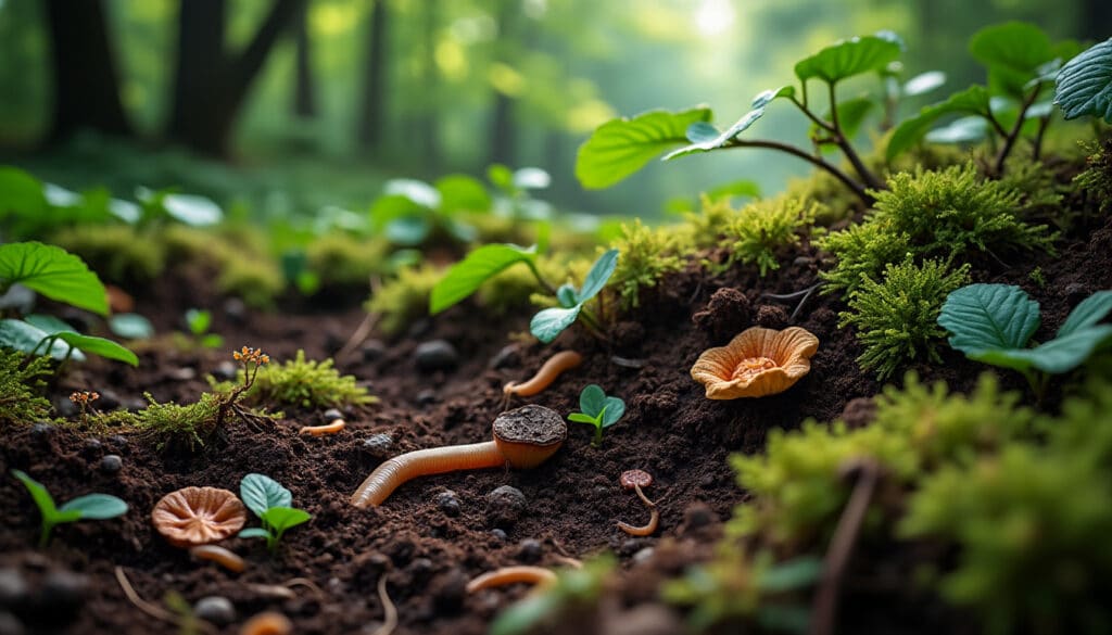 découvrez comment la décomposition de l'humus naturel stimule la régénération des sols forestiers, améliorant la santé et la biodiversité des écosystèmes boisés.