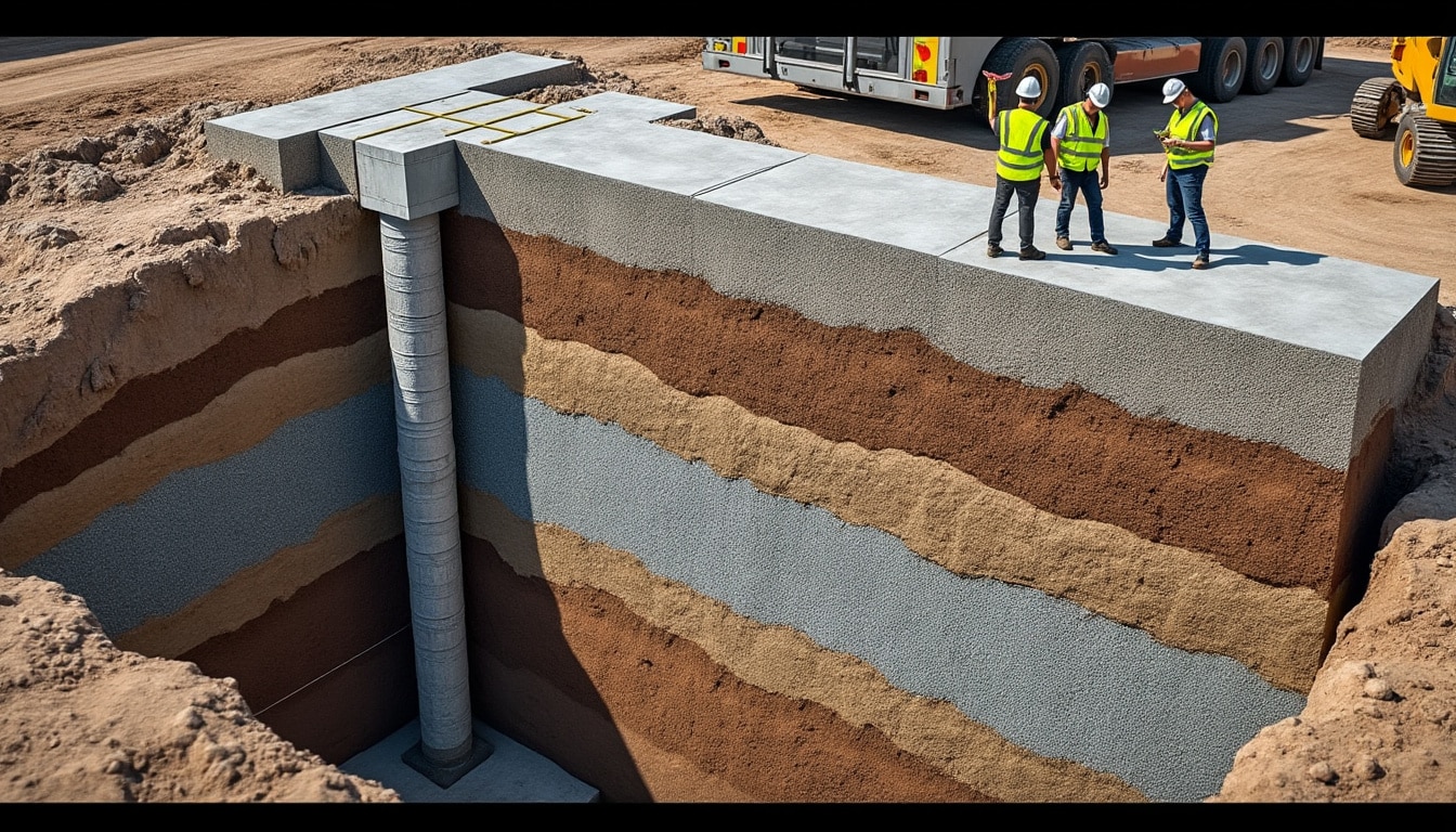 découvrez comment l'étude géotechnique du terrain valide la résistance des fondations de votre bâtiment, assurant sécurité et stabilité pour vos constructions.