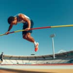 découvrez comment optimiser le franchissement de la barre en saut en hauteur grâce à une impulsion efficace de la jambe d’appel.